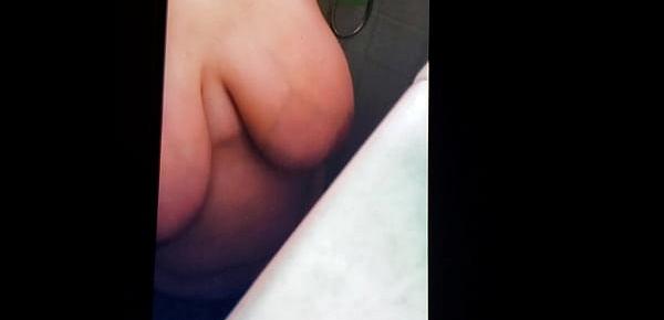  my busty bbw Chunky latina homegirl with huge titties gets naked for me on snapchat!